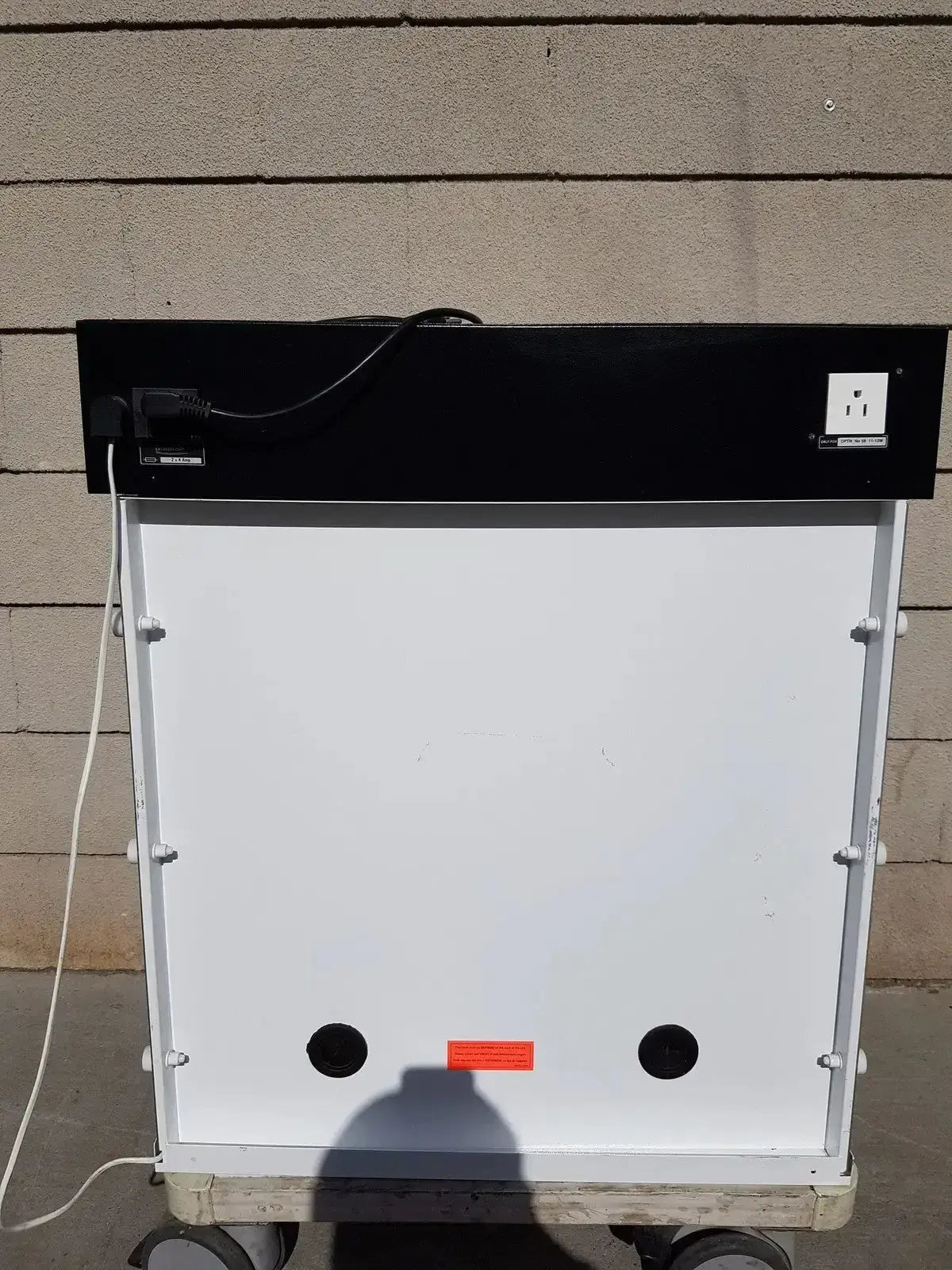 Erlab Captair Bio Chem Filtair Ductless Filtering Fume Enclosure & Hood Ductless Fume Hood, second-hand product photo 10