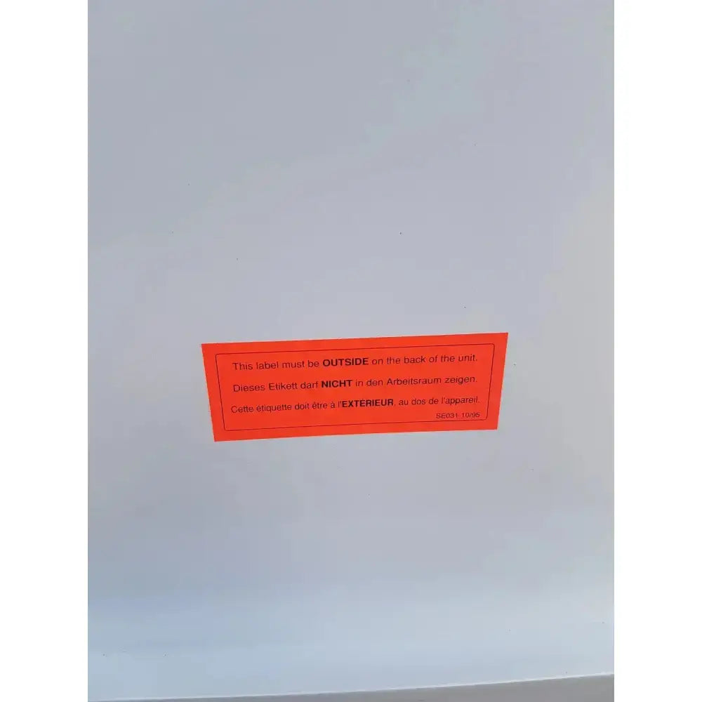 Erlab Captair Bio Chem Filtair Ductless Filtering Fume Enclosure & Hood Ductless Fume Hood, second-hand product photo 13