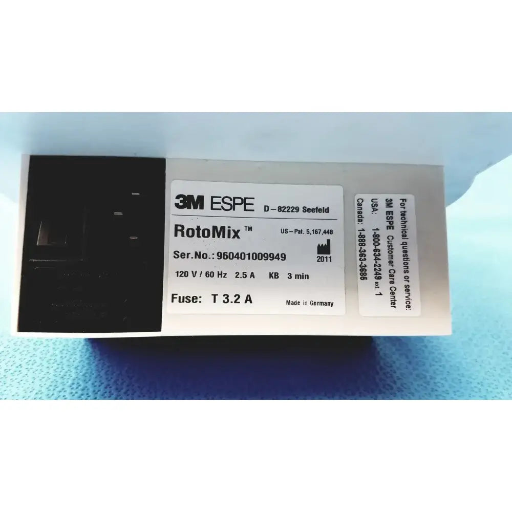 ESPE Rotomix Amalgamator Dental Trituration Unit Dental Amalgamator, second-hand product photo 5