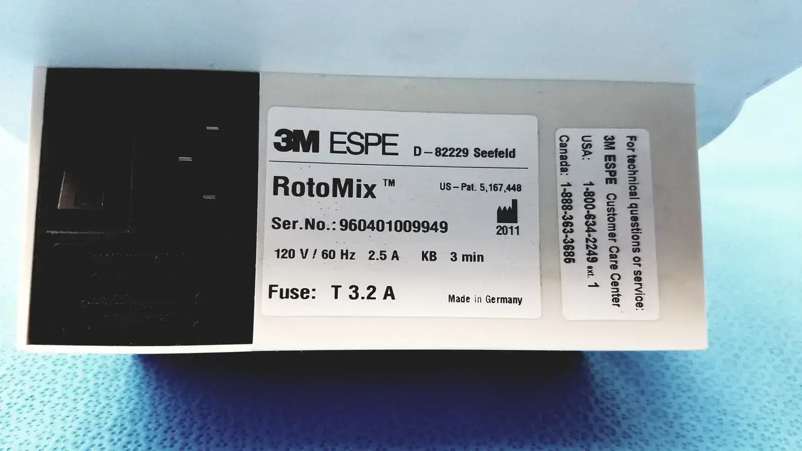 ESPE Rotomix Amalgamator Dental Trituration Unit Dental Amalgamator, second-hand product photo 5