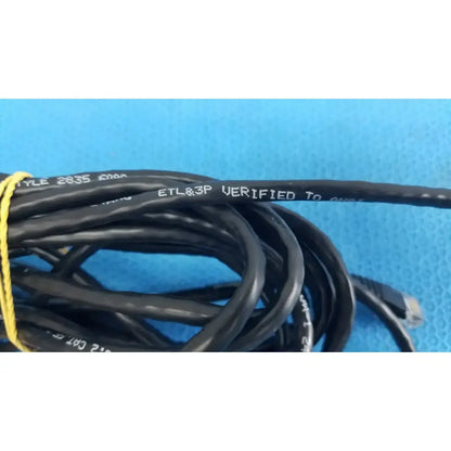 Generic Ethernet ETL83P UTP Black Patch Cable Ethernet Patch Cable, second-hand product photo 3