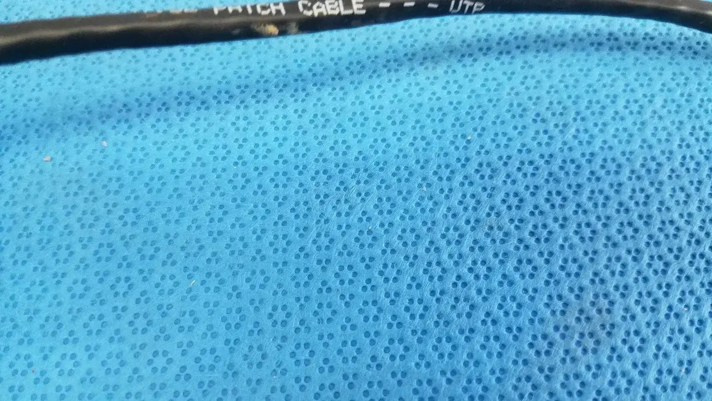 Generic Ethernet ETL83P UTP Black Patch Cable Ethernet Patch Cable, second-hand product photo 6