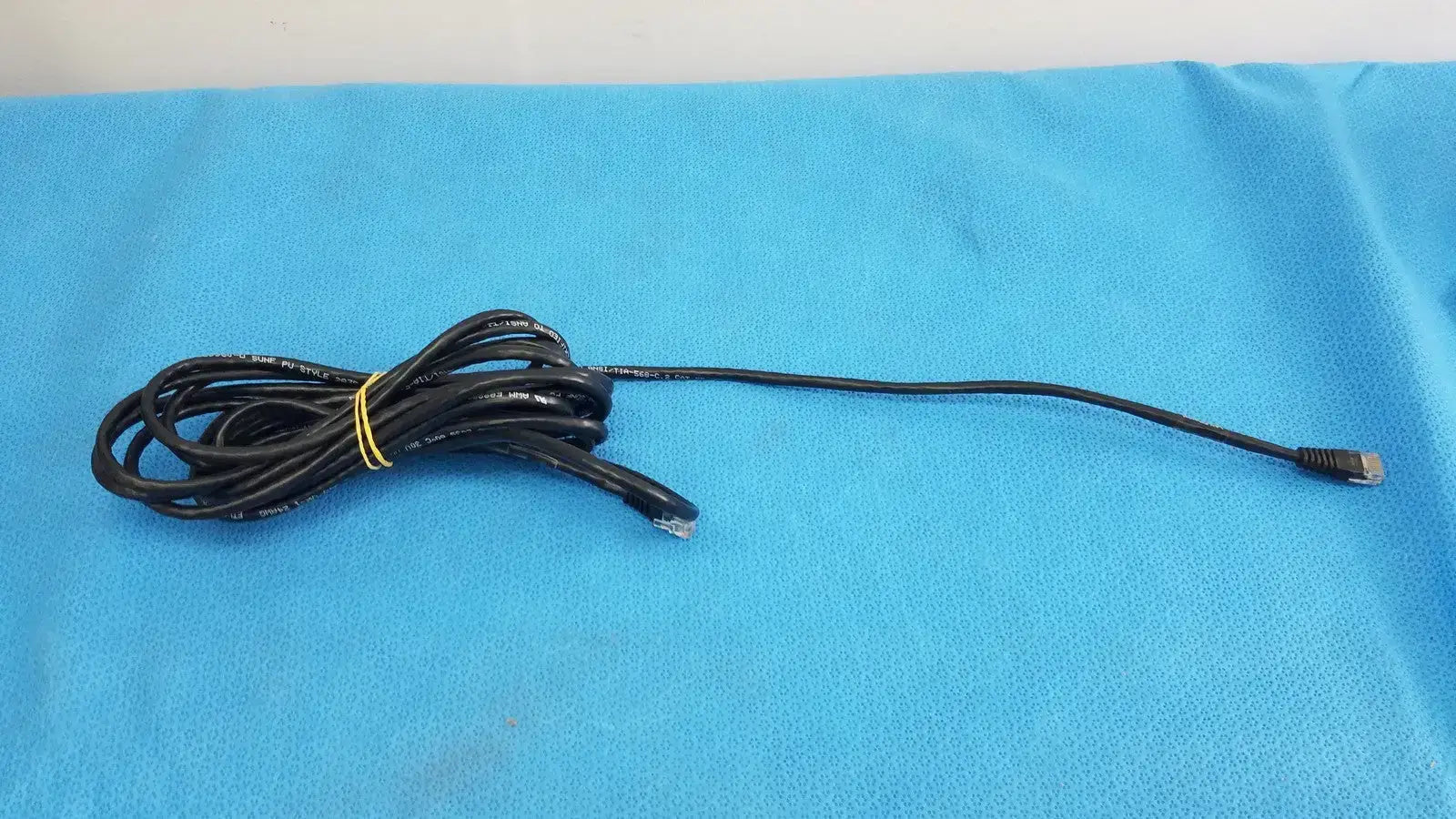 Generic Ethernet ETL83P UTP Black Patch Cable Ethernet Patch Cable, second-hand product photo 1