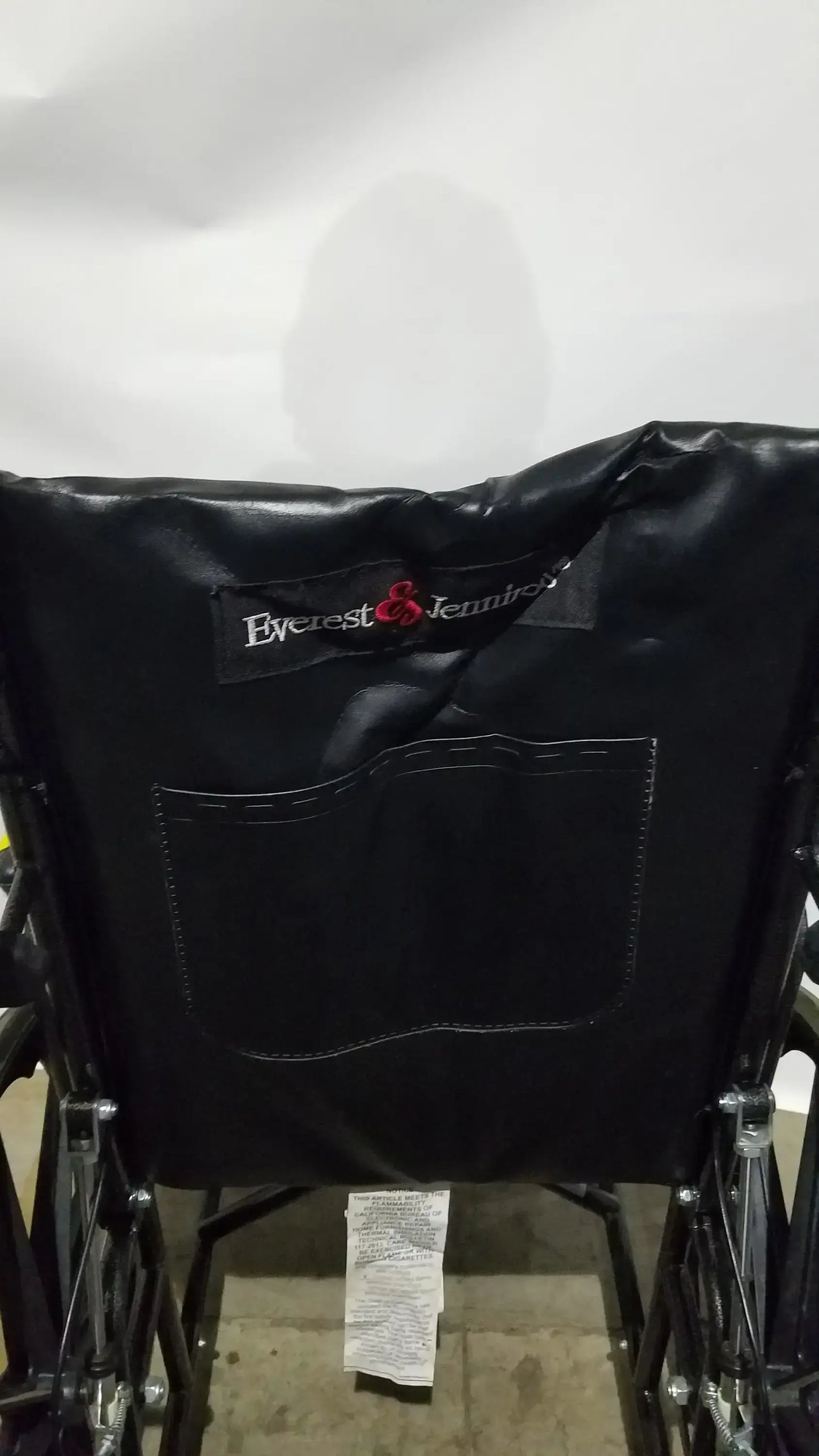 Reuse Medical Equipment Everest & Jennings Advantage Recliner Folding Manual Wheelchair Wheelchairs, second-hand product photo 6