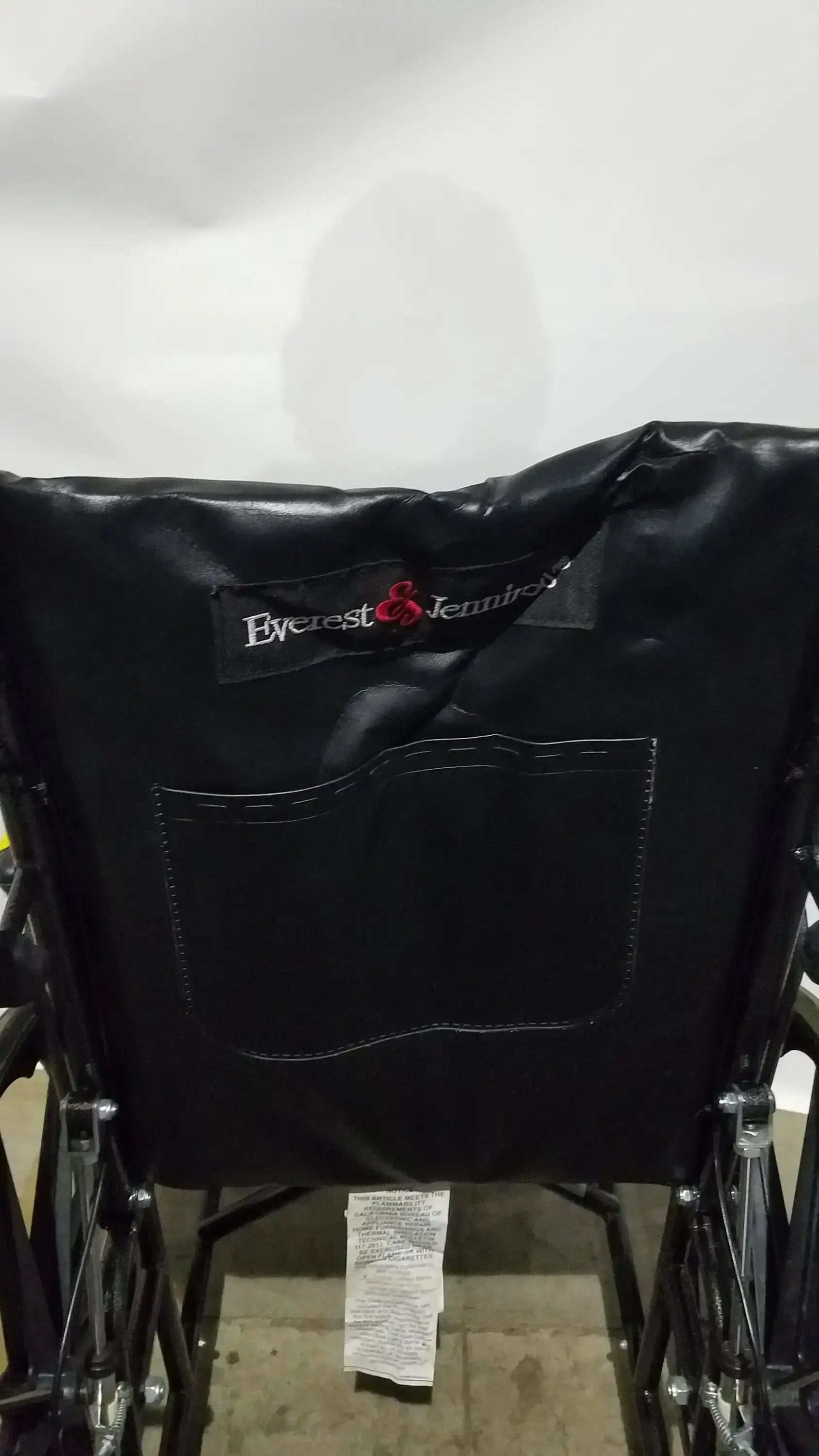 Reuse Medical Equipment Everest & Jennings Advantage Recliner Folding Manual Wheelchair Wheelchairs, second-hand product photo 6