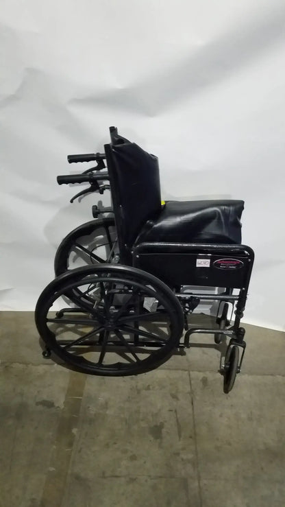 Reuse Medical Equipment Everest & Jennings Advantage Recliner Folding Manual Wheelchair Wheelchairs, second-hand product photo 25
