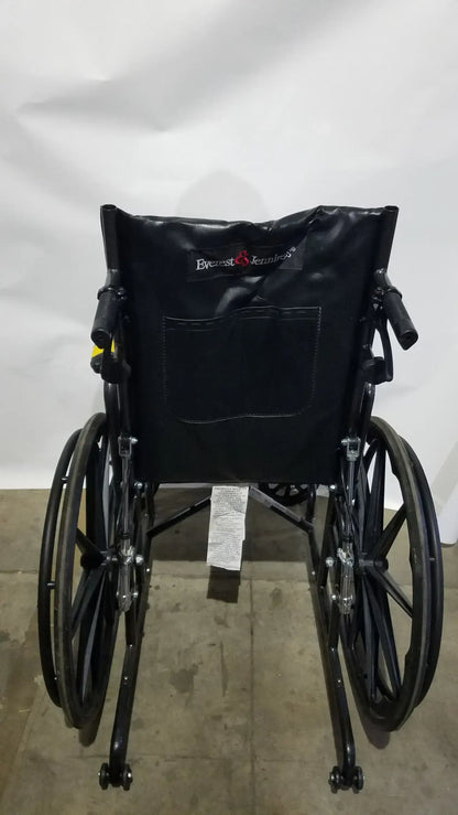 Reuse Medical Equipment Everest & Jennings Advantage Recliner Folding Manual Wheelchair Wheelchairs, second-hand product photo 7