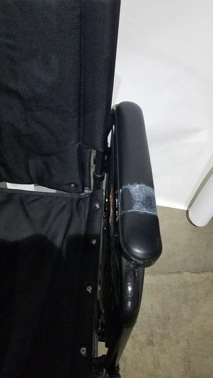 Reuse Medical Equipment Everest & Jennings Traveler L4 Wheelchair Ultralight Adjustable Height Adult Use Wheelchairs, second-hand product photo 13