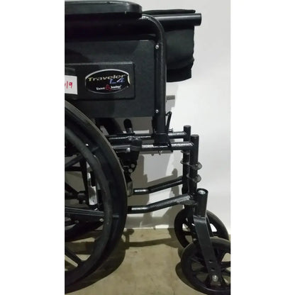Reuse Medical Equipment Everest & Jennings Traveler L4 Wheelchair Ultralight Adjustable Height Adult Use Wheelchairs, second-hand product photo 4