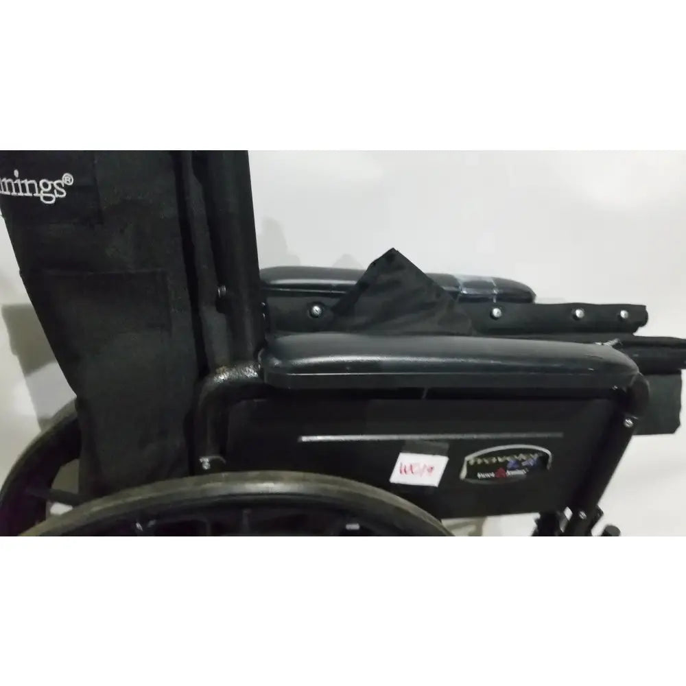 Reuse Medical Equipment Everest & Jennings Traveler L4 Wheelchair Ultralight Adjustable Height Adult Use Wheelchairs, second-hand product photo 6