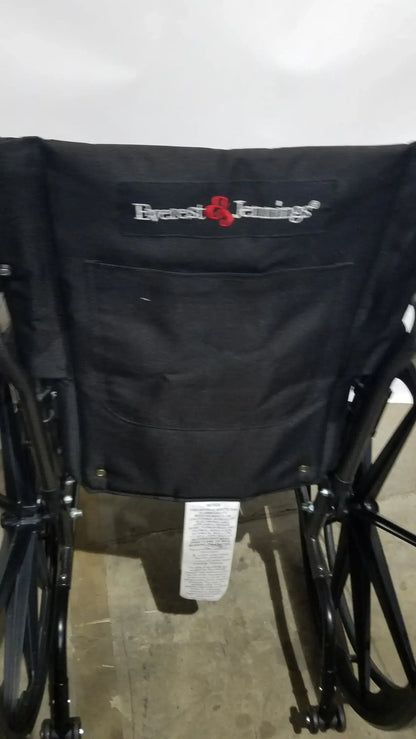 Reuse Medical Equipment Everest & Jennings Traveler L4 Wheelchair Ultralight Adjustable Height Adult Use Wheelchairs, second-hand product photo 20