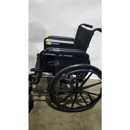 Reuse Medical Equipment Everest & Jennings Traveler L4 Wheelchair Ultralight Adjustable Height Adult Use Wheelchairs, second-hand product photo 14