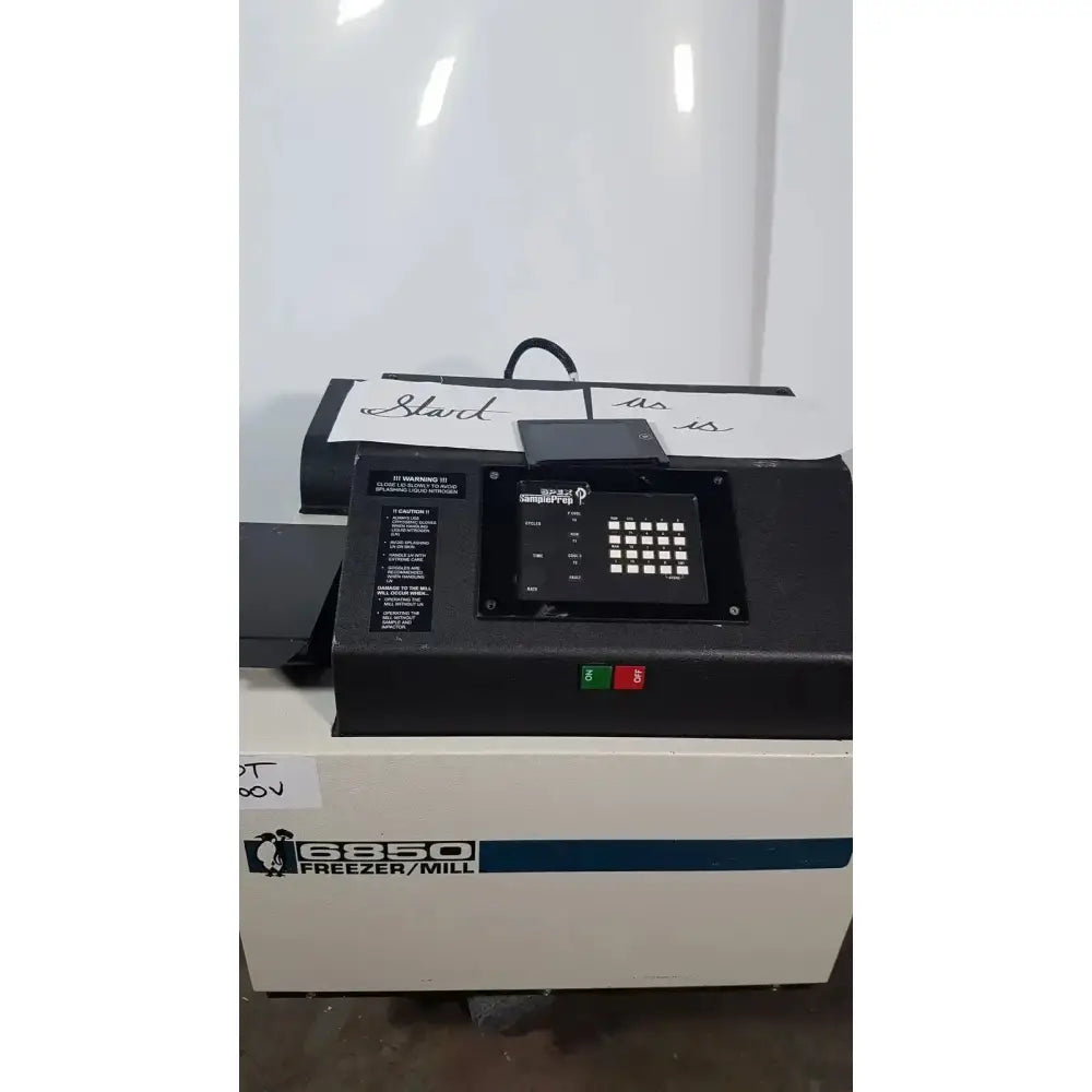 SPEX Excellent Spex 6850 Freezer Mill Cryogenic Freezer Mill, as-is (for parts) product photo 1