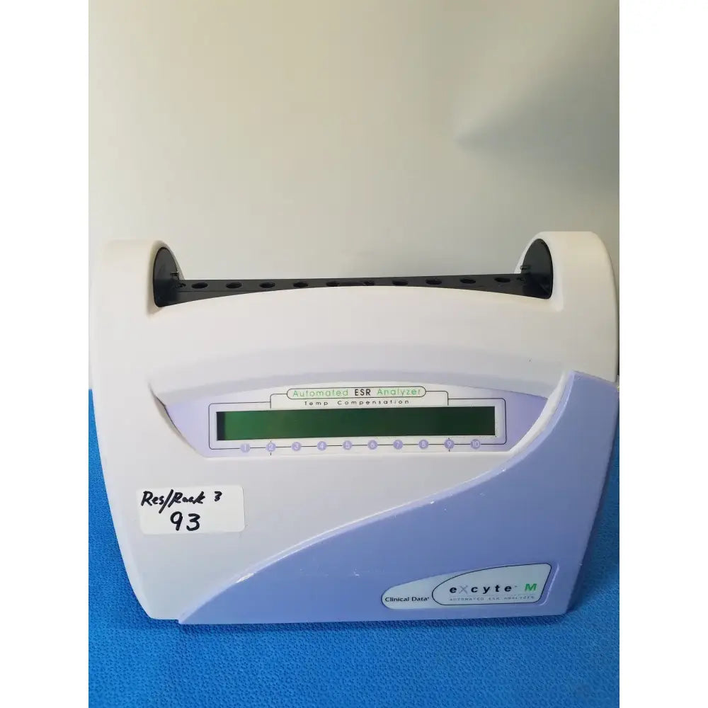 Reuse Medical Excyte M Automated ESR Analyzer with Digital Display Other Medical & Lab Equipment, as-is (for parts) product photo 1