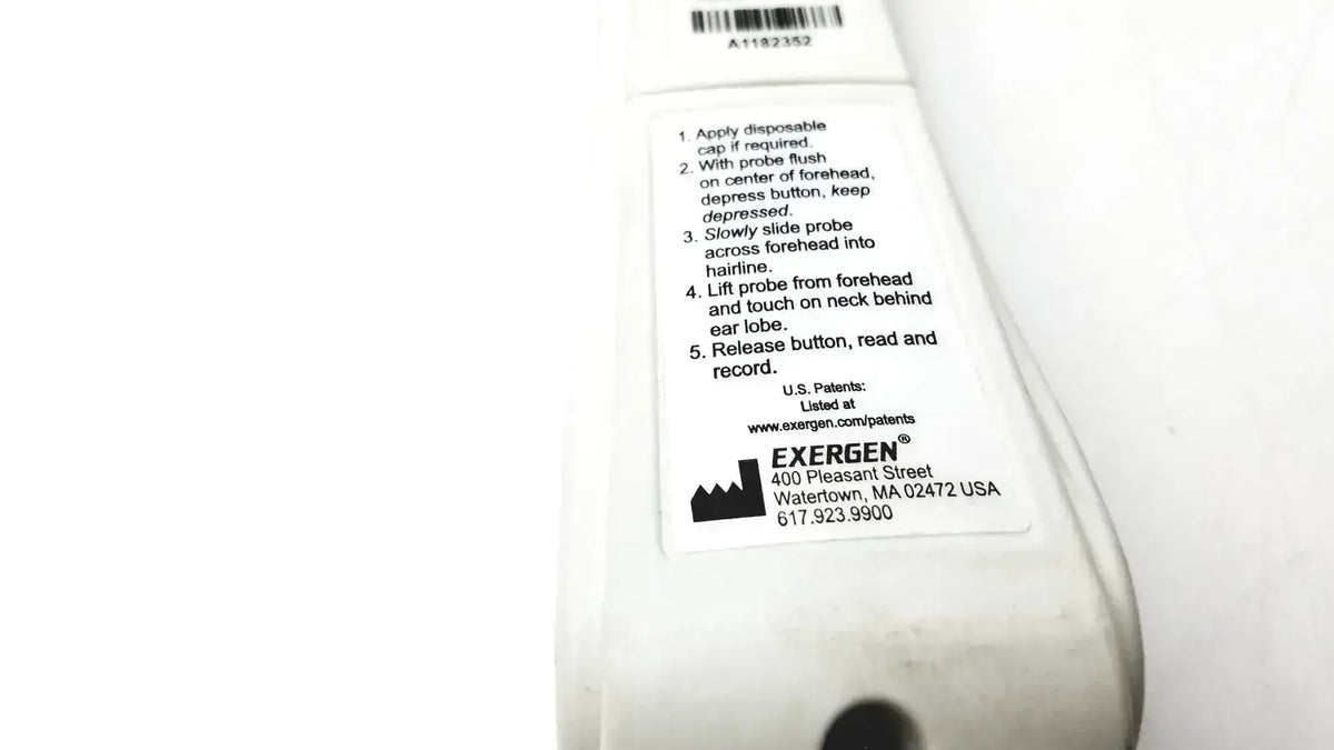 Exergen TAT-5000 Temporal Artery Thermometer Temporal Artery Thermometer, as-is (for parts) product photo 9