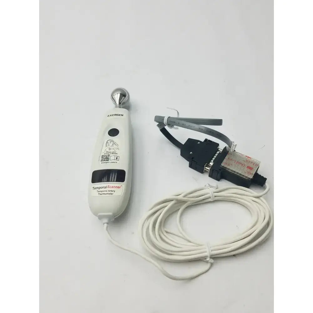 Exergen TAT-5000S Temporal Artery Scanner Thermometer With Dual Lock Temporal Artery Thermometer, second-hand product photo 1