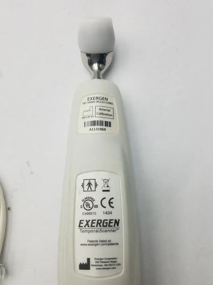 Exergen TAT-5000S Temporal Artery Scanner Thermometer With Dual Lock Temporal Artery Thermometer, second-hand product photo 10