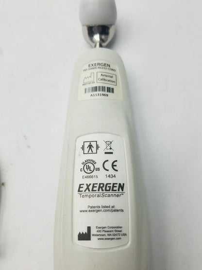 Exergen TAT-5000S Temporal Artery Scanner Thermometer With Dual Lock Temporal Artery Thermometer, second-hand product photo 9