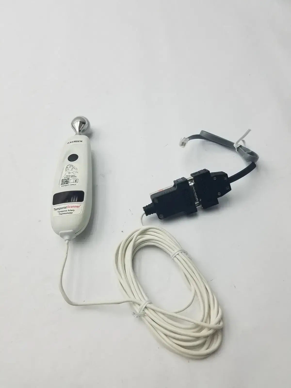 Exergen TAT-5000S Temporal Artery Scanner Thermometer With Dual Lock Temporal Artery Thermometer, second-hand product photo 12