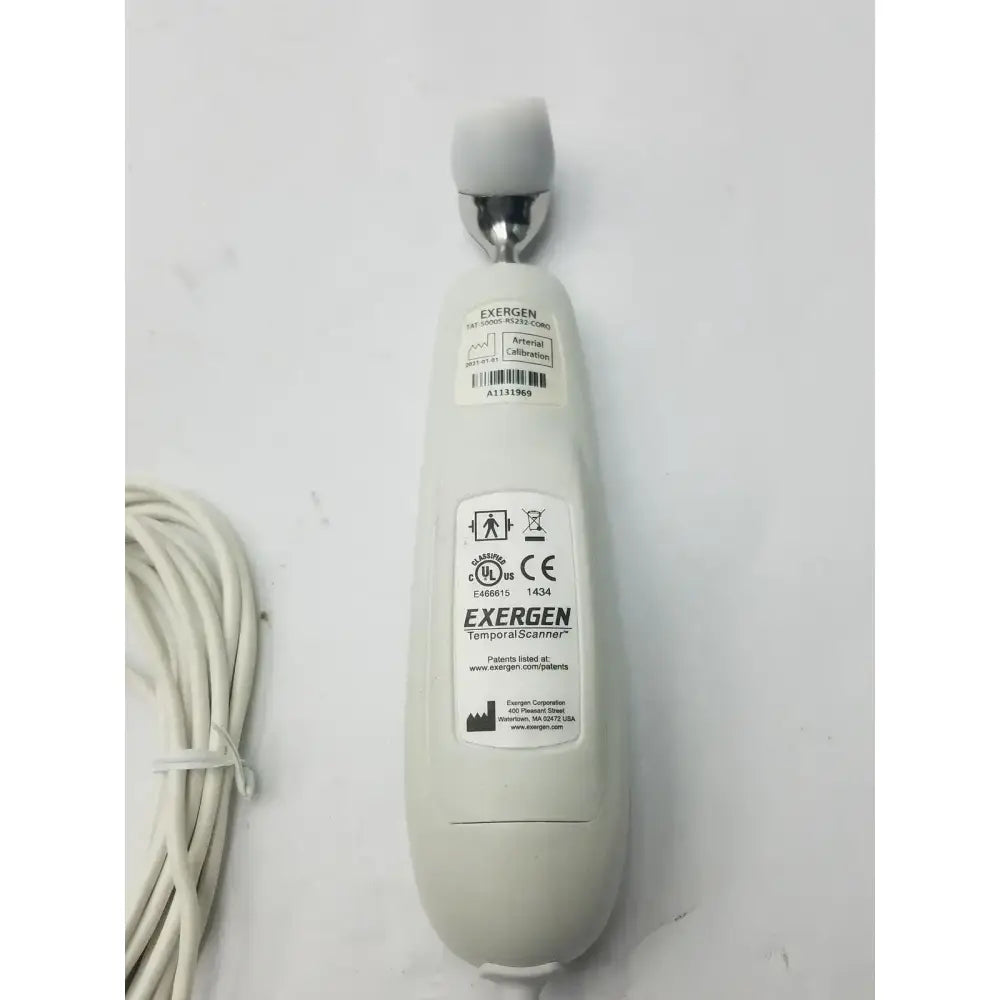 Exergen TAT-5000S Temporal Artery Scanner Thermometer With Dual Lock Temporal Artery Thermometer, second-hand product photo 8