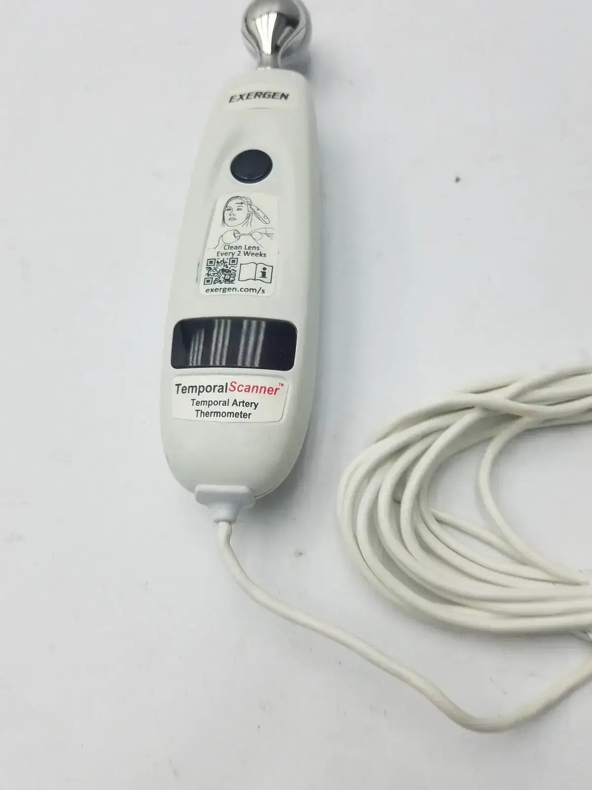Exergen TAT-5000S Temporal Artery Scanner Thermometer With Dual Lock Temporal Artery Thermometer, second-hand product photo 5