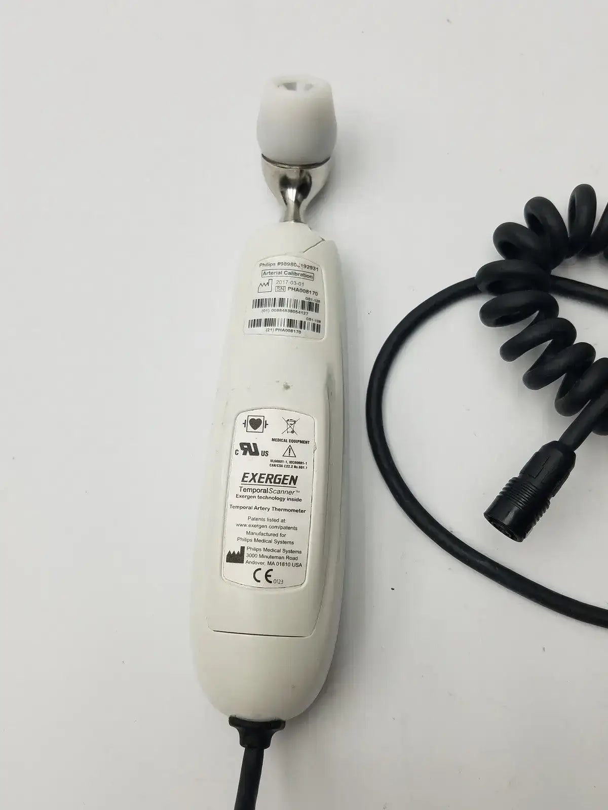 Exergen Temporal Scanner Temporal Artery Thermometer Temporal Artery Thermometer, as-is (for parts) product photo 7