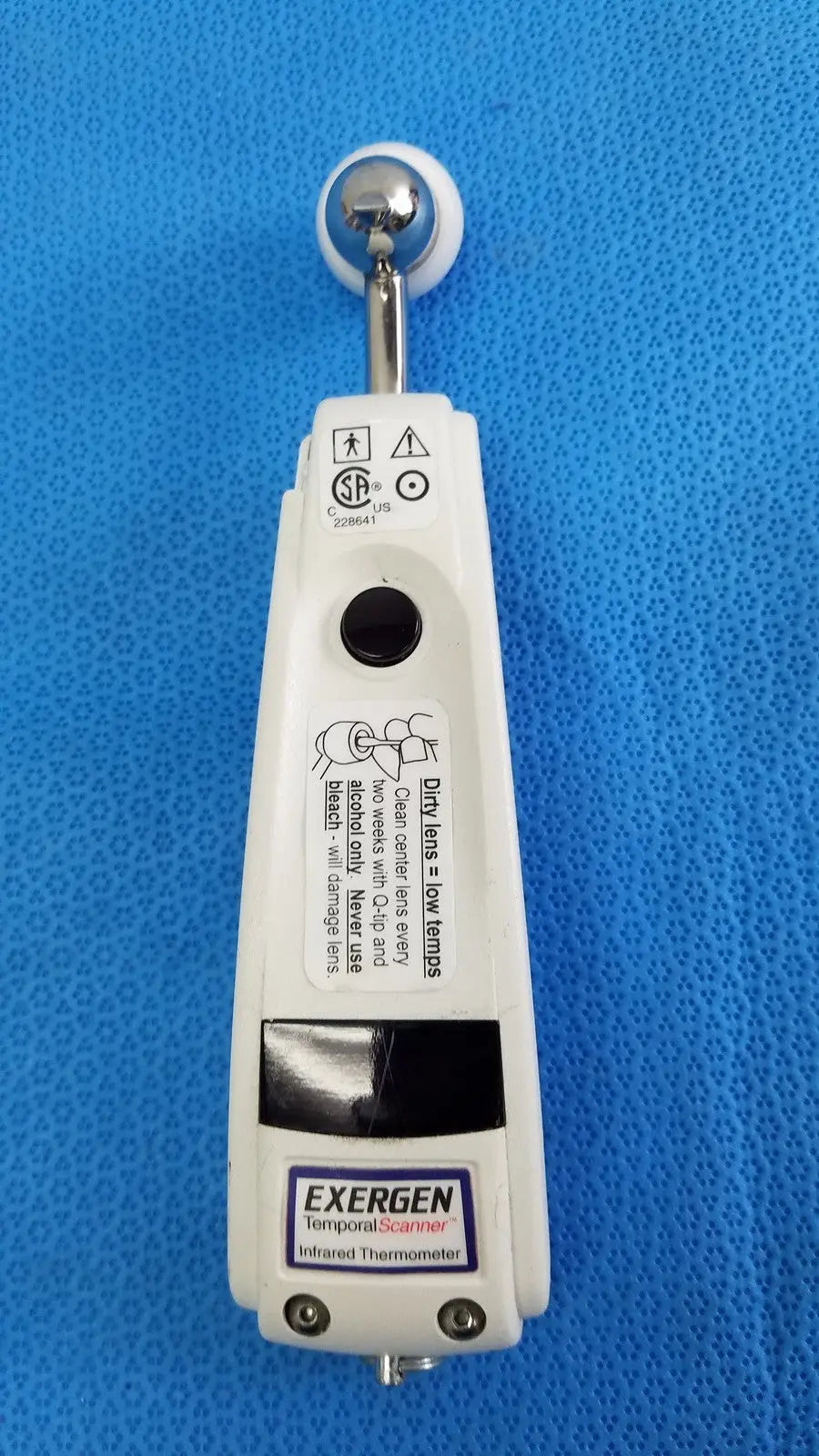 Reuse Medical EXERGEN TemporalScanner TAT-5000 Arterial Infrared Thermometer Other Medical & Lab Equipment, as-is (for parts) product photo 1