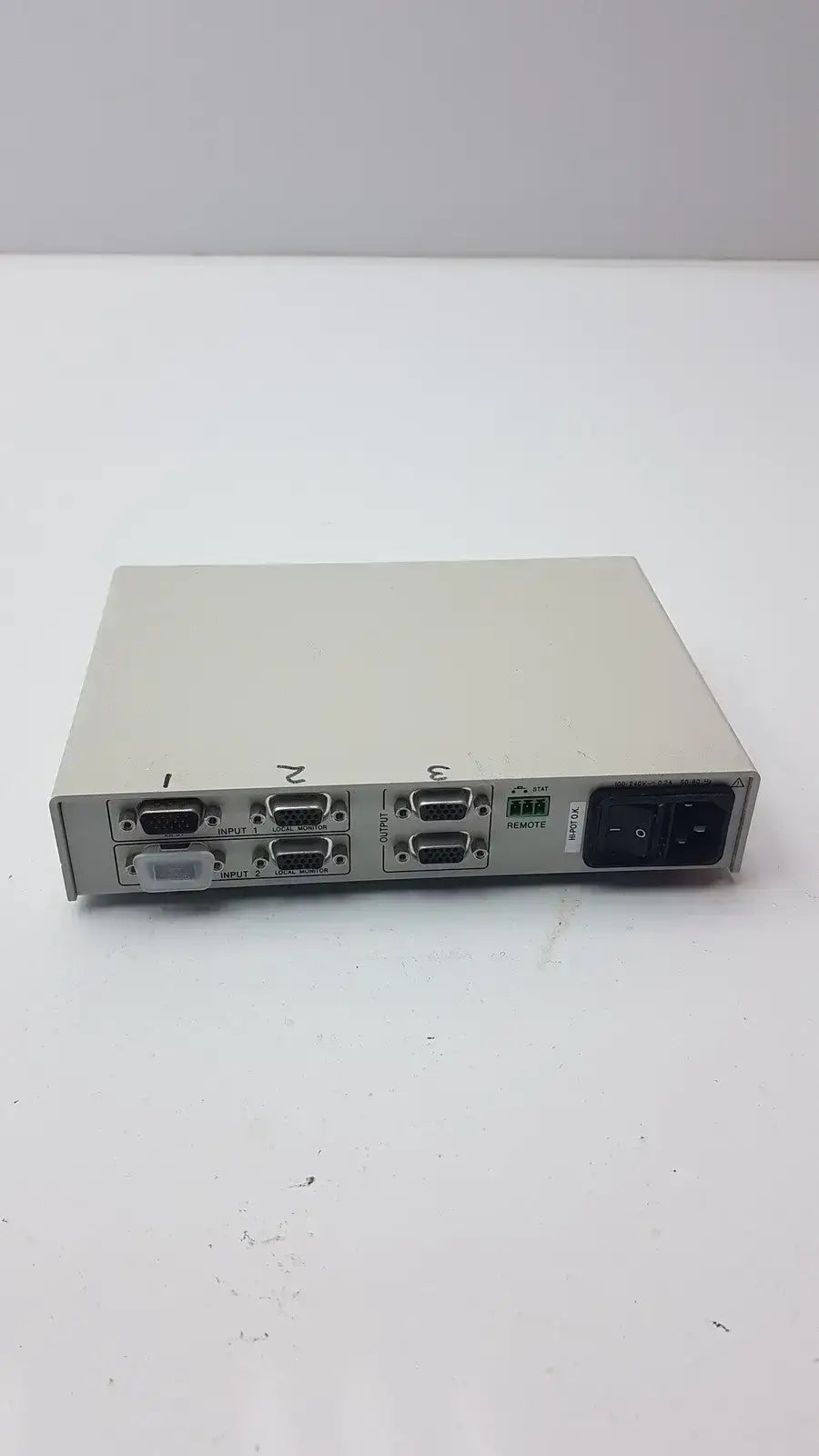 Extron Rare Inline 3662 VGA 2 in 2 Out Video Switcher Video Switcher, second-hand product photo 3