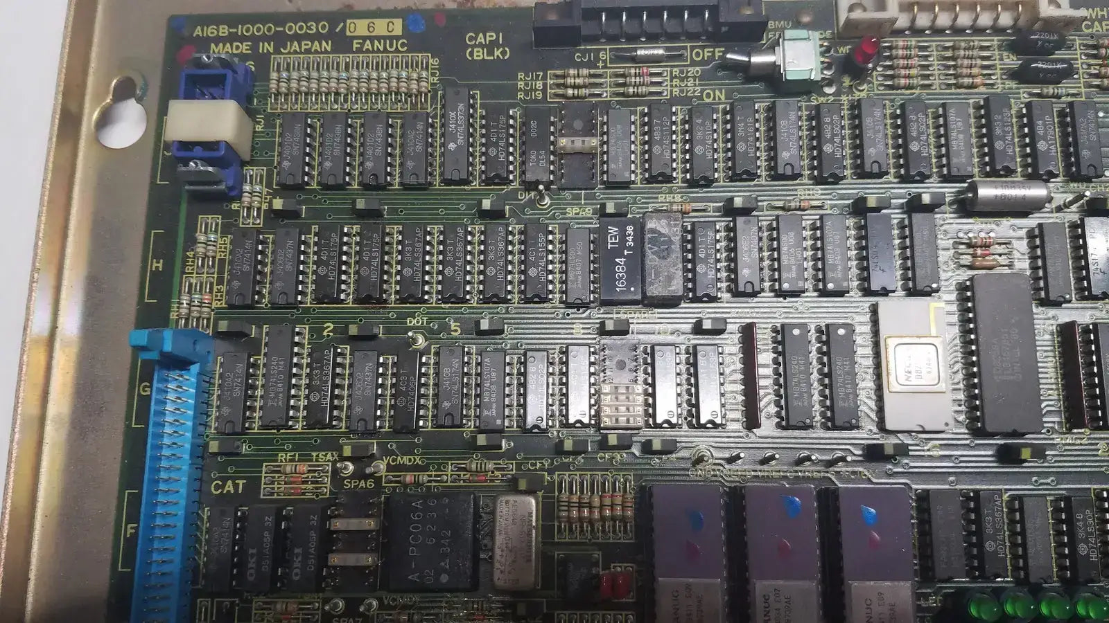Fanuc A16B-1000-0030/06C Main Board Main Board, second-hand product photo 4