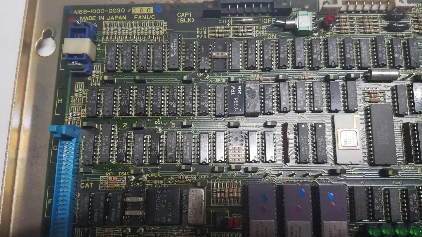 Fanuc A16B-1000-0030/06C Main Board Main Board, second-hand product photo 4