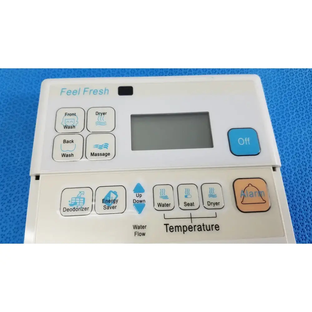Feel Fresh Electronic Bidet Toilet Seat Control Panel Remote Bidet Remote Control, second-hand product photo 8
