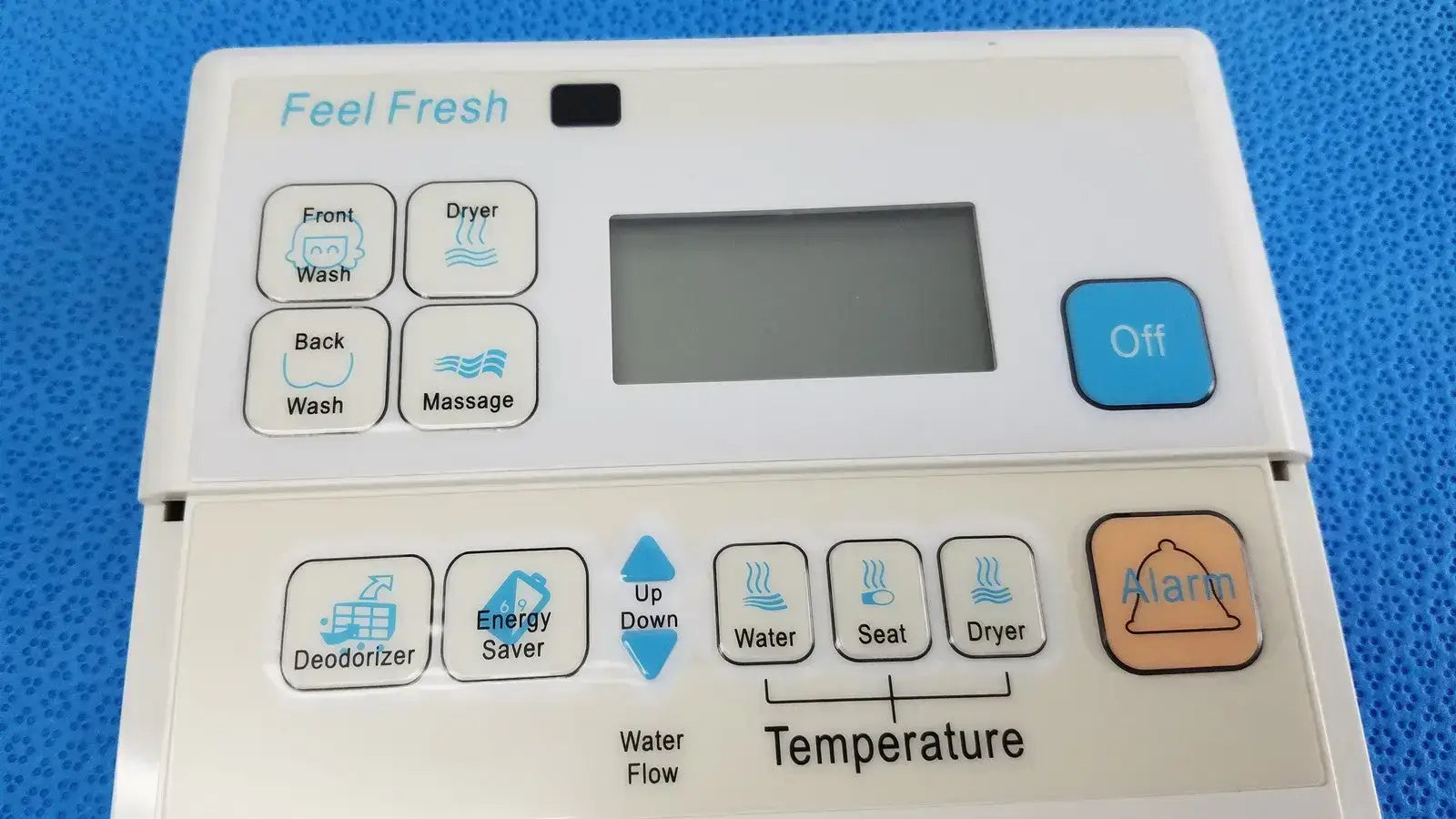 Feel Fresh Electronic Bidet Toilet Seat Control Panel Remote Bidet Remote Control, second-hand product photo 8