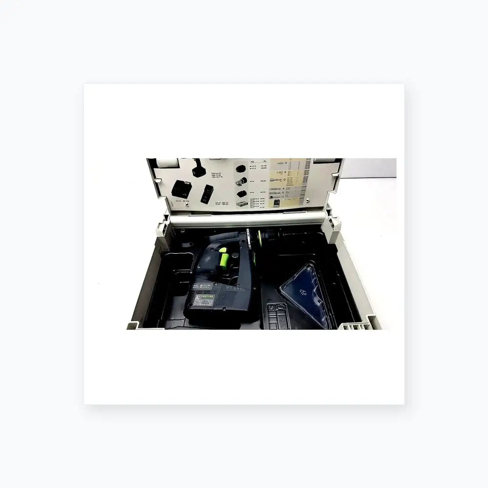 Reuse Medical Festool DD-ES CDD9,6 FX /CDD 12 FX MC 15 Plus Drill and Attachments Drill Chucks, as-is (for parts) product photo 1