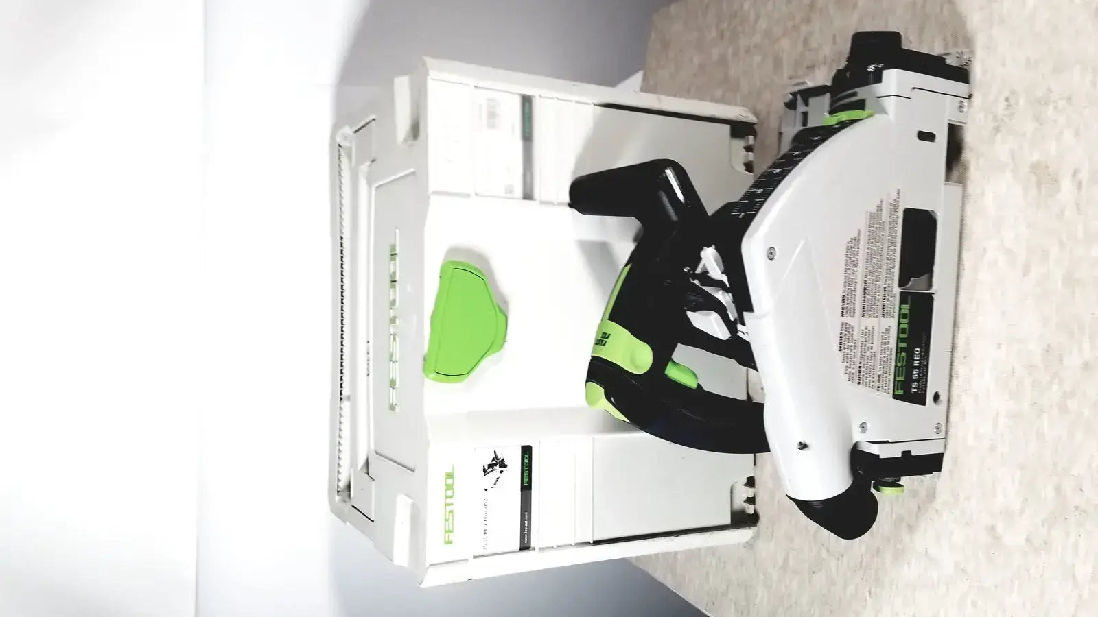 Festool TS 55 REQ-Plus With Systainer T-Loc Power Tool, second-hand product photo 5