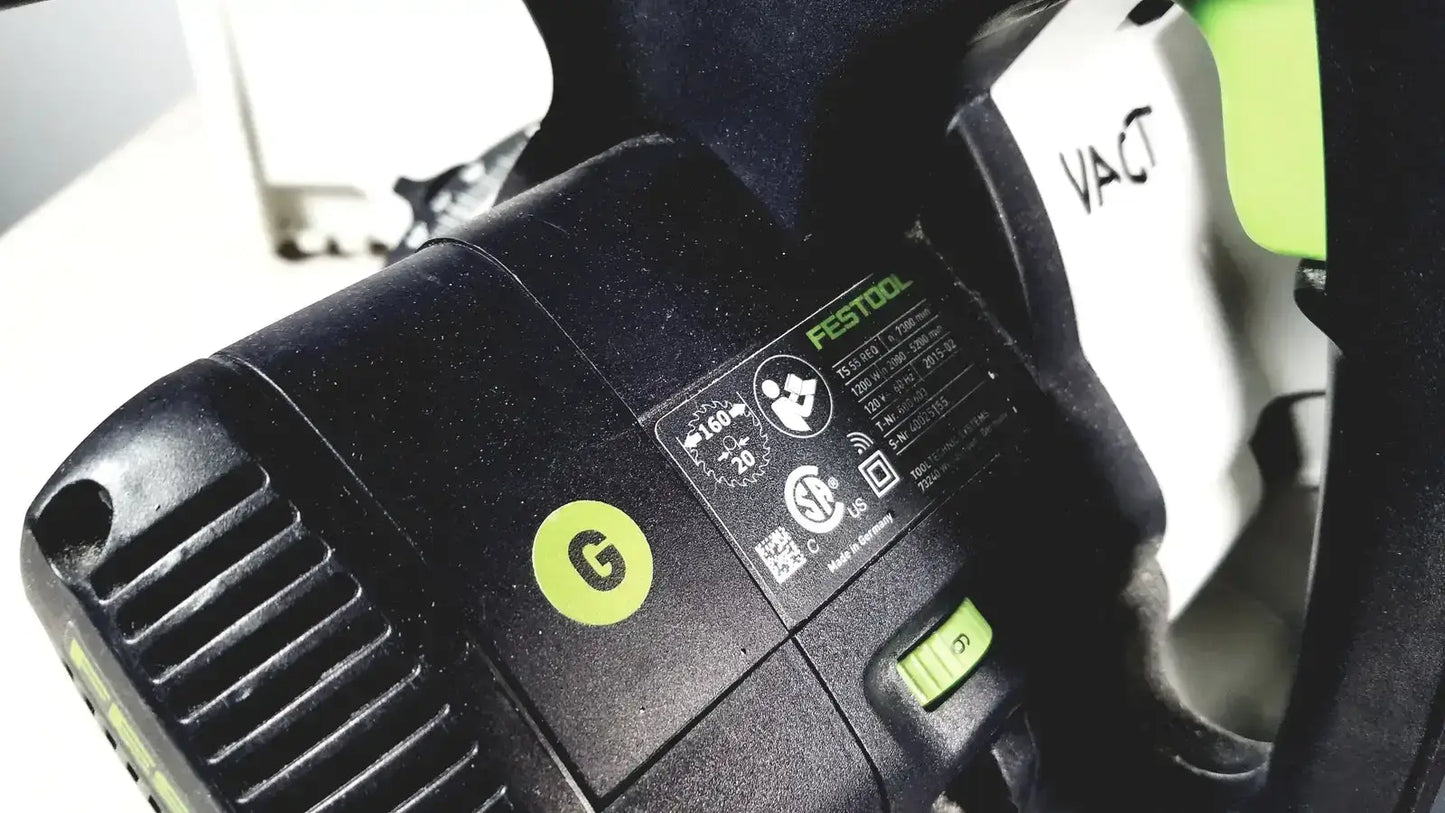 Festool TS 55 REQ-Plus With Systainer T-Loc Power Tool, as-is (for parts) product photo 12