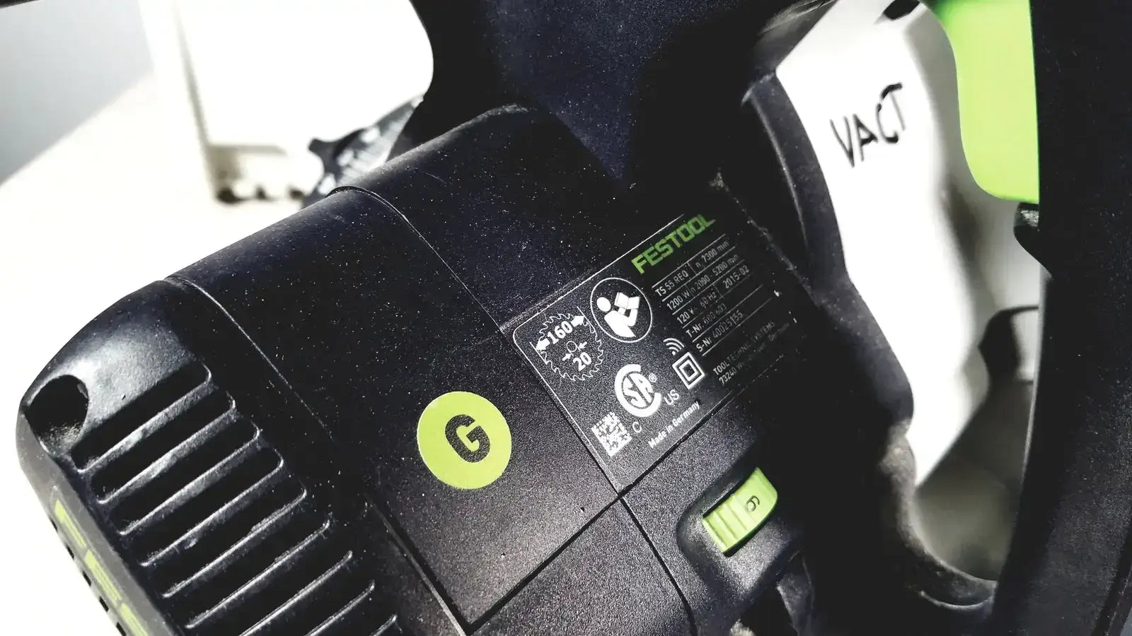 Festool TS 55 REQ-Plus With Systainer T-Loc Power Tool, as-is (for parts) product photo 12