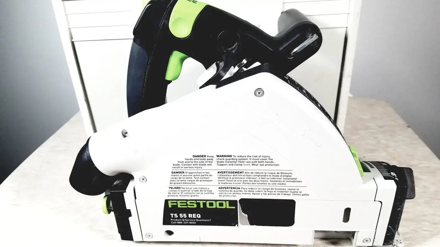 Festool TS 55 REQ-Plus With Systainer T-Loc Power Tool, second-hand product photo 6