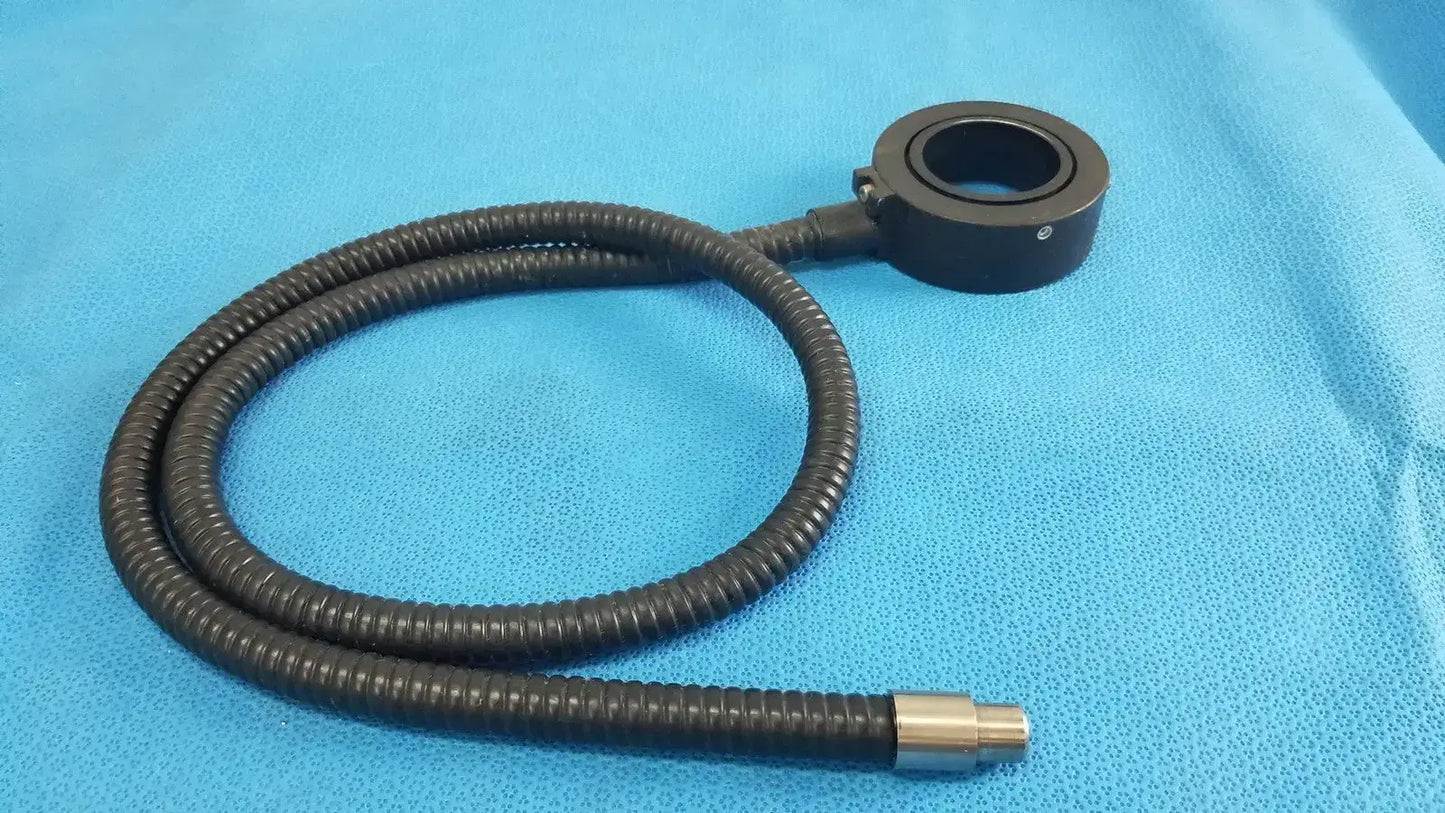 Unbranded Fiber Optic Ring Light Guide Cable Gooseneck Microscope Illuminator Microscope Illuminator Accessory, second-hand product photo 8