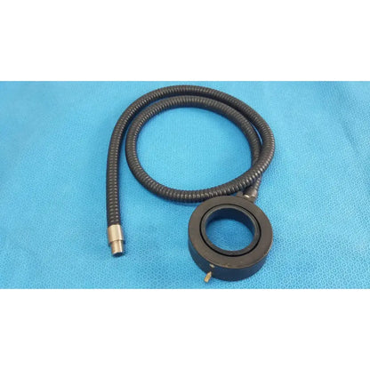 Unbranded Fiber Optic Ring Light Guide Cable Gooseneck Microscope Illuminator Microscope Illuminator Accessory, second-hand product photo 1