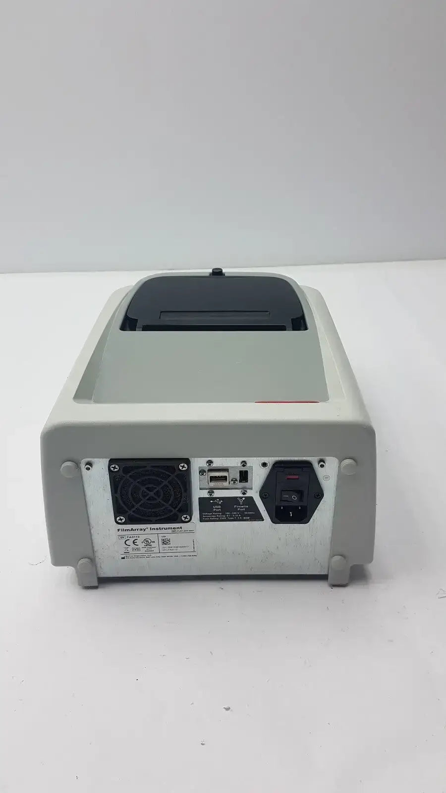 Unknown FilmArray Instrument FA3112 PCR System Rapid Patient Molecular Testing Unit PCR System, second-hand product photo 3