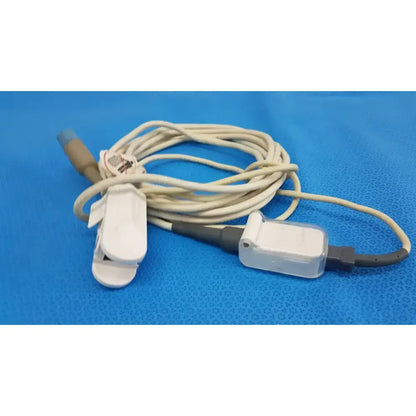 Generic Finger Clip SpO2 Sensor w/ Extension Cable & Multi-Pin Connector – Patient Monit SpO2 Sensor, second-hand product photo 2