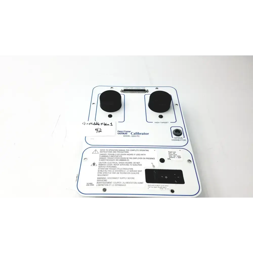 First Temp Genius Calibrator Model 3000 PC Thermometer Calibrator, as-is (for parts) product photo 22