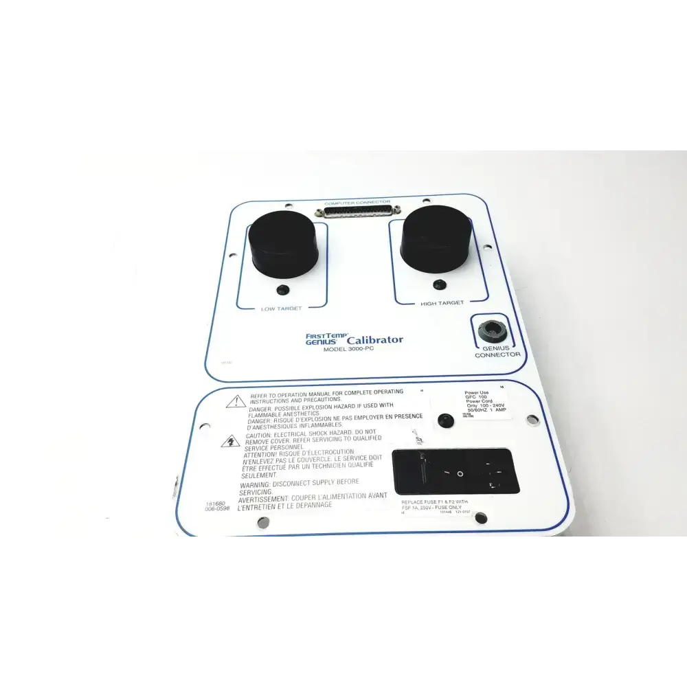 First Temp Genius Calibrator Model 3000 PC Thermometer Calibrator, as-is (for parts) product photo 1