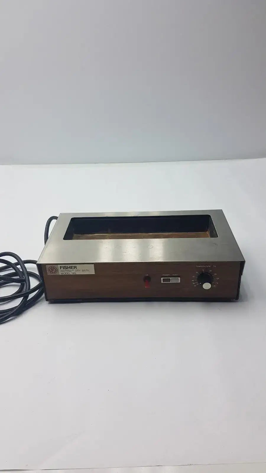 Fisher Isotemp Dry Bath Model 145 Heated Lab Analog Unit Dry Bath Incubator, second-hand product photo 7