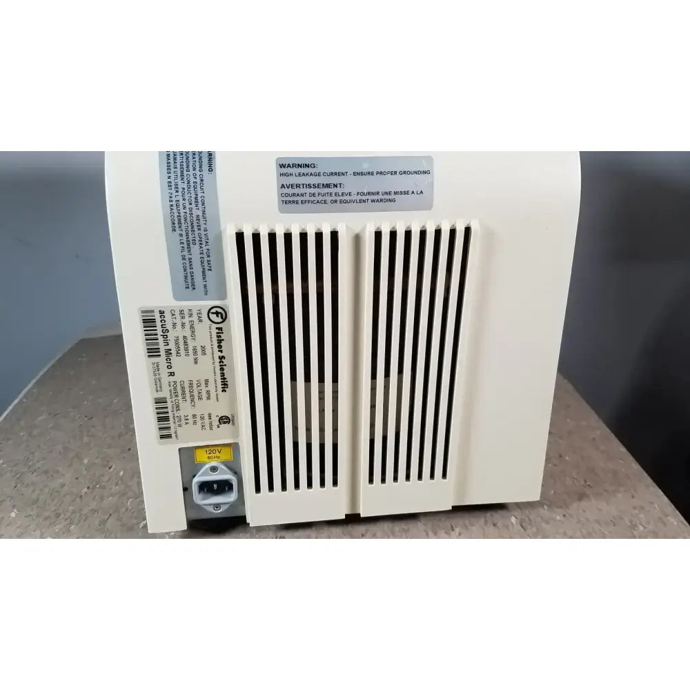 FIsher Scientific AccuSpin Micro R Refrigerated Microcentrifuge, second-hand product photo 15