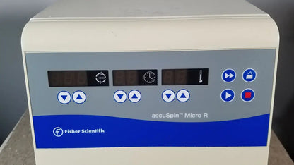 FIsher Scientific AccuSpin Micro R Refrigerated Microcentrifuge, second-hand product photo 7