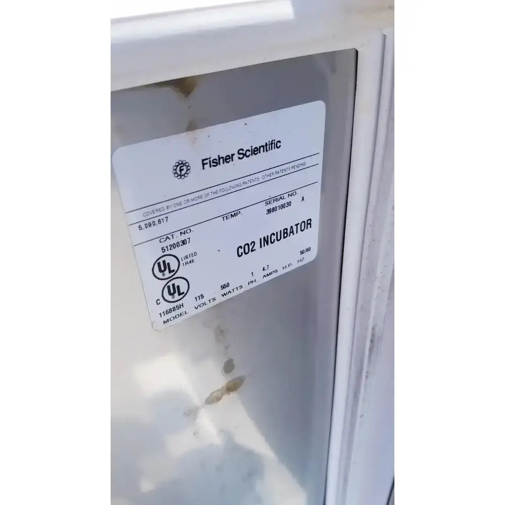 Fisher Scientific CO2 Incubator 116885H CO2 Incubator, second-hand product photo 3