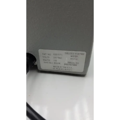 Fisher Scientific Digital Vortex Mixer Cat no 02215371 Digital Vortex Mixer, as-is (for parts) product photo 4