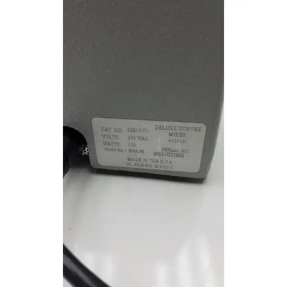 Fisher Scientific Digital Vortex Mixer Cat no 02215371 Digital Vortex Mixer, as-is (for parts) product photo 4