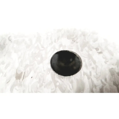 Black circular drain plug of fisher scientific micromaster scientific micromaster cat 12-561-3faz product shown